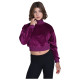 Target Γυναικεία μπλούζα Turtle Neck Crop Top Velour Fuel